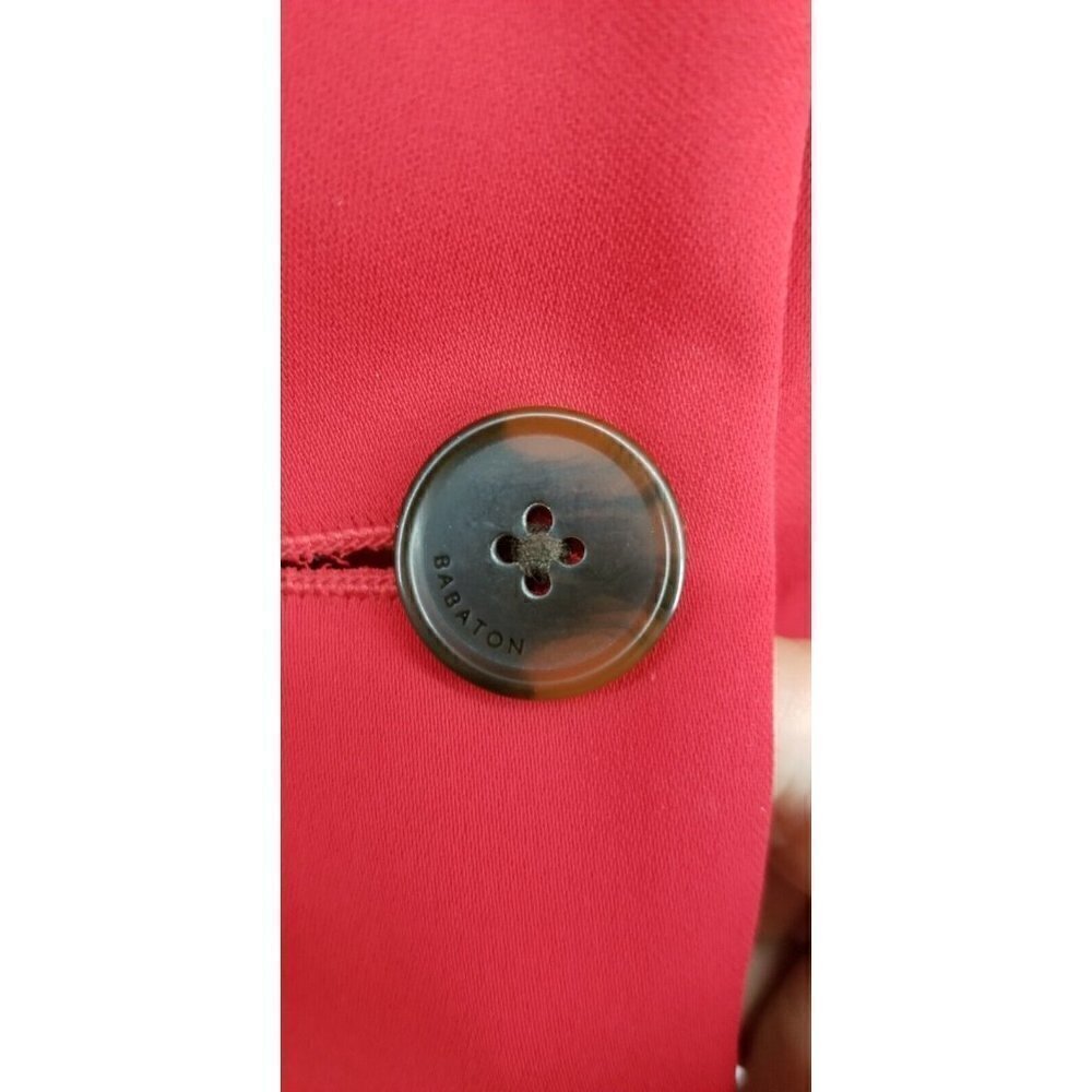 Aritzia Babaton Demy Blazer Red Size Small - Picture 5 of 8